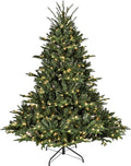 7.5 ft Prelit Christmas Tree - Full Realistic Spruce with 850 Warm