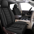 Car Seat Covers Full Set Fit for Dodge RAM 2002-2025 - Black Custom