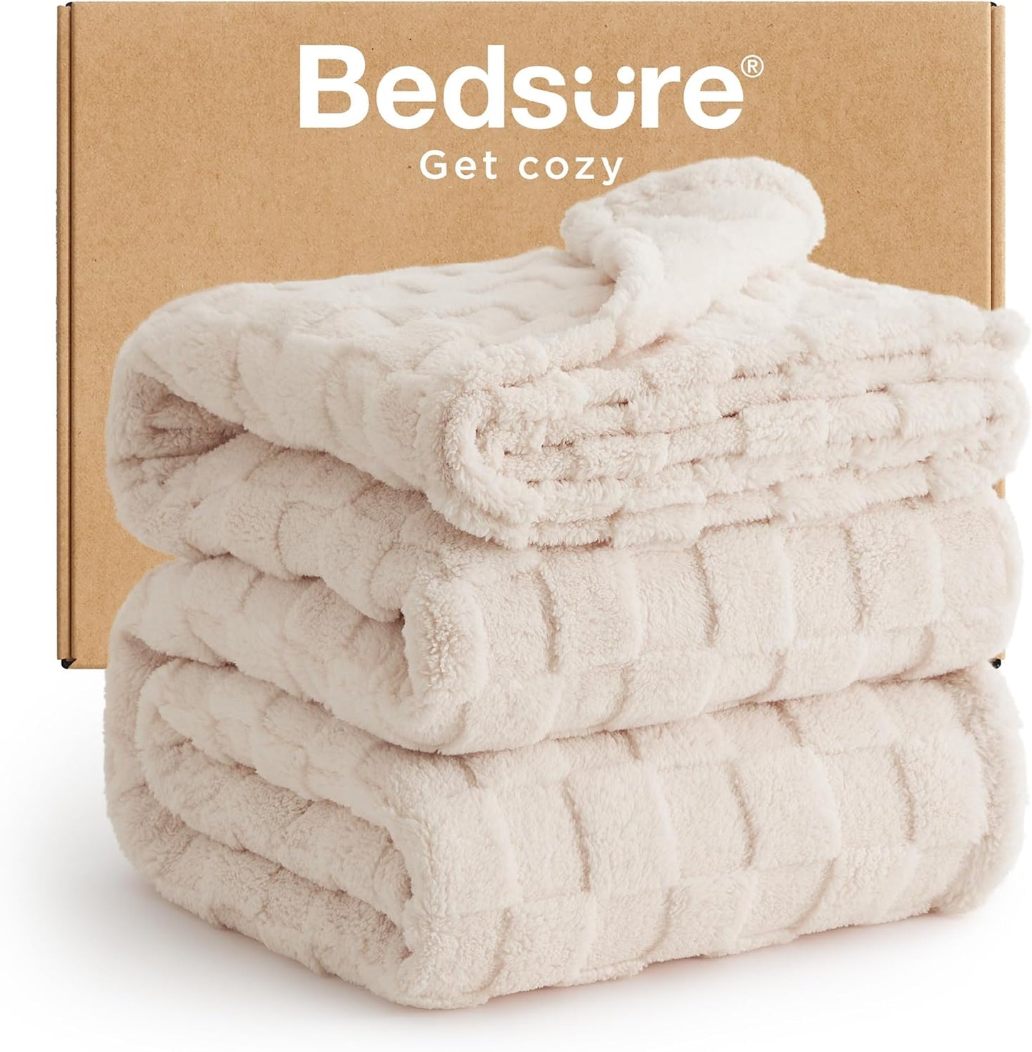 Bedsure GentleSoft King Size Blanket - Cozy Fleece Throw