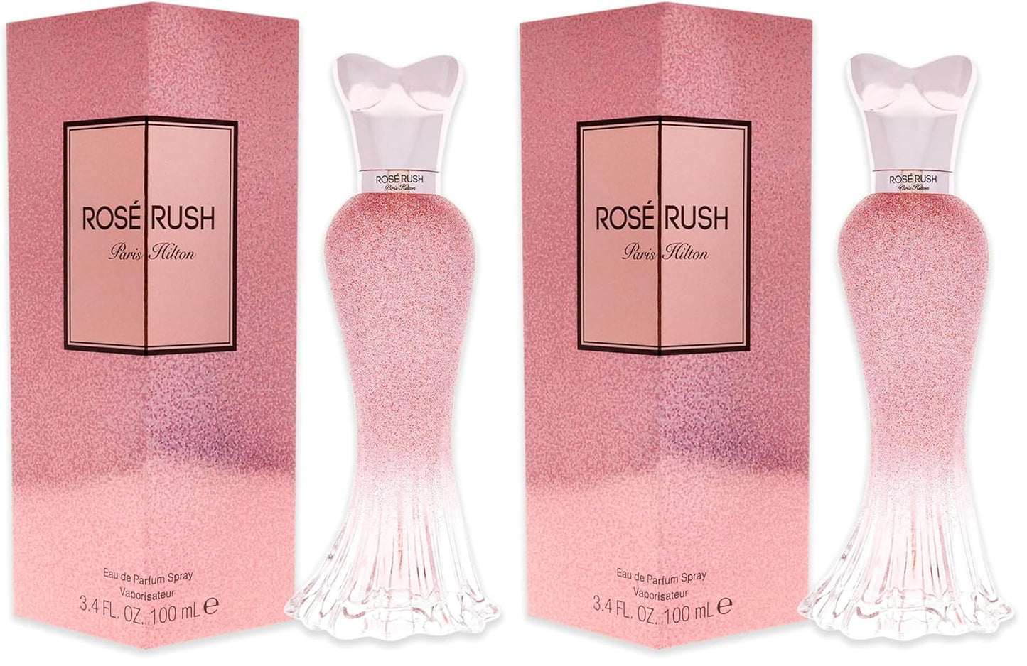 Paris Hilton Rose Rush Eau de Parfum Spray for Women, 3.4 Fl Oz