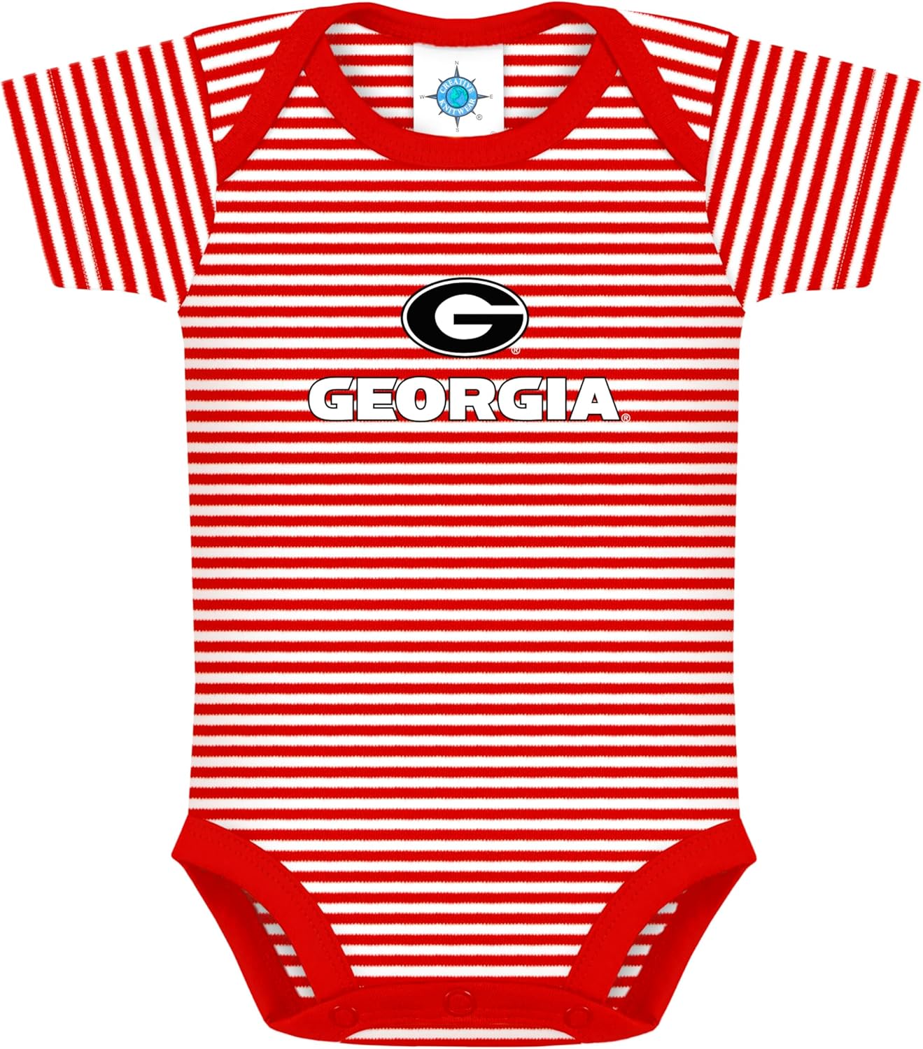 Creative Knitwear College Baby NCAA Infant Striped Bodysuit Review