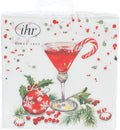 IHR Christmas Martini Cocktail Napkins 20-Pack