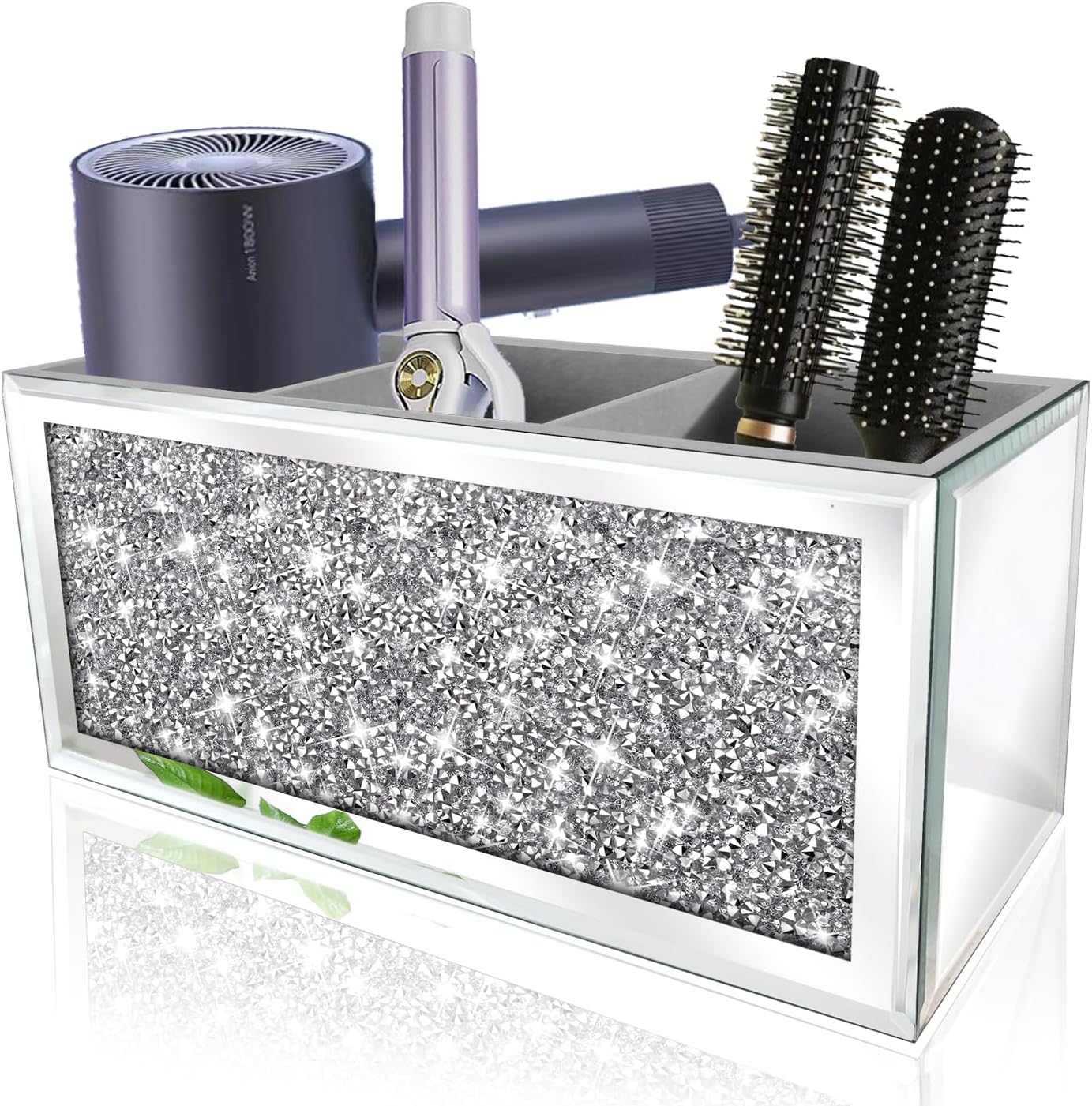 Diamond Hair Tool Organizer: Wall Mount Storage
