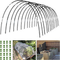 Garden Hoops Grow Tunnel 12 Sets of 7ft Greenhouse Hoops - DIY Raised