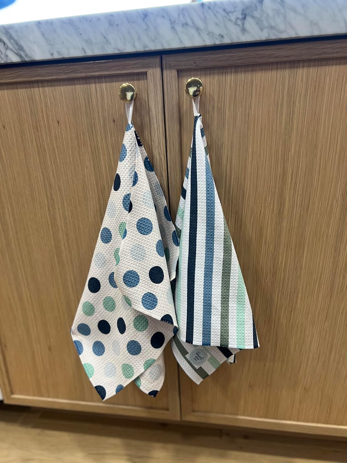 Designer Microfiber Towels | Absorbent | Desert Aqua