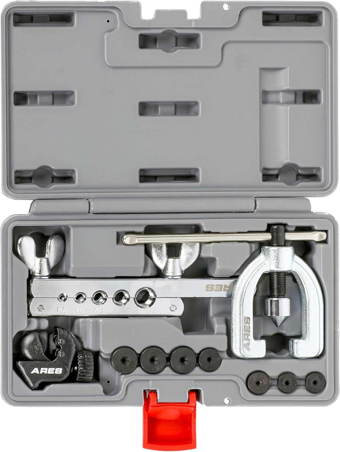 Double Flaring Tool Set for Copper and Aluminum Tubing Use