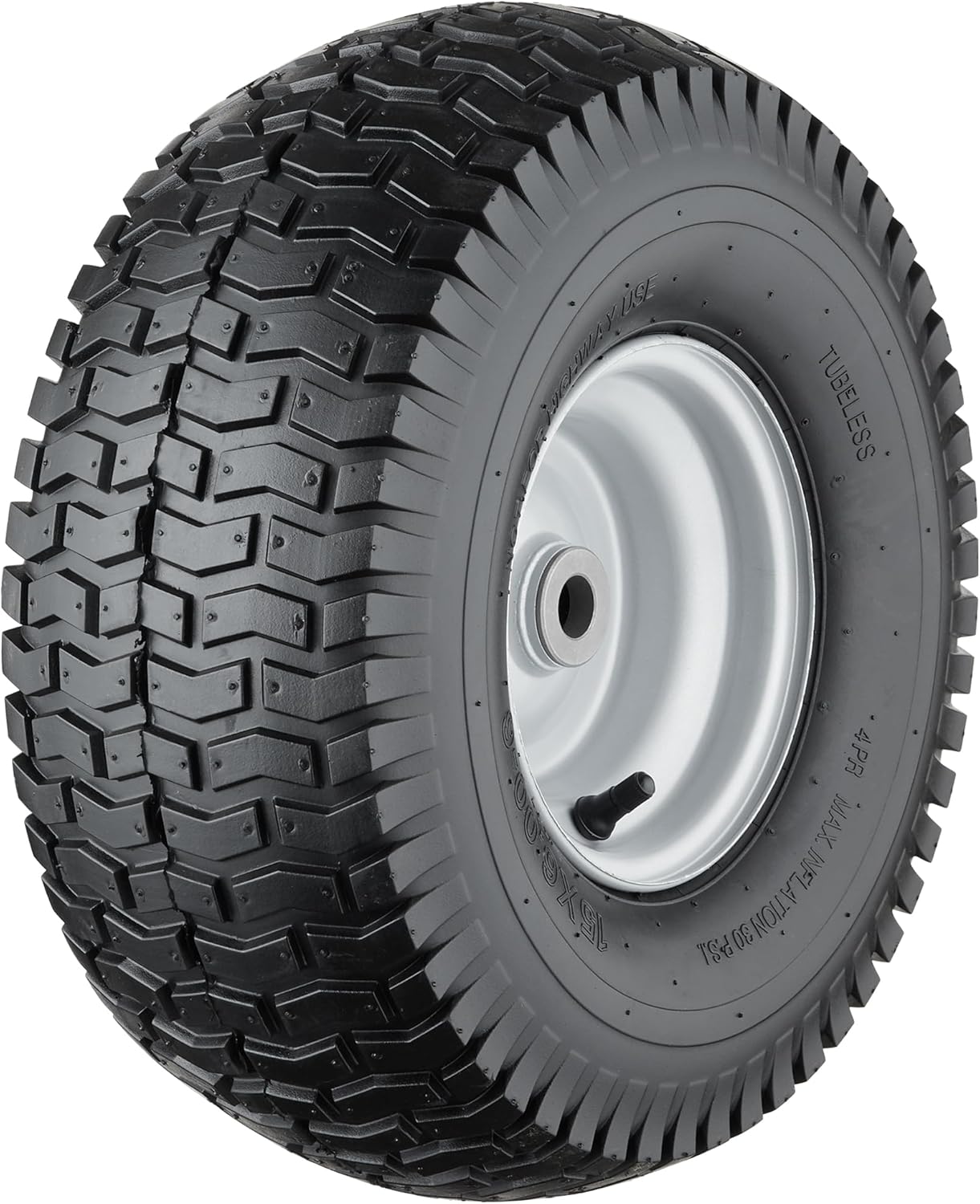 15x6.00-6 Lawn Mower Tires for Riding Lawn Mowers - 4 Ply