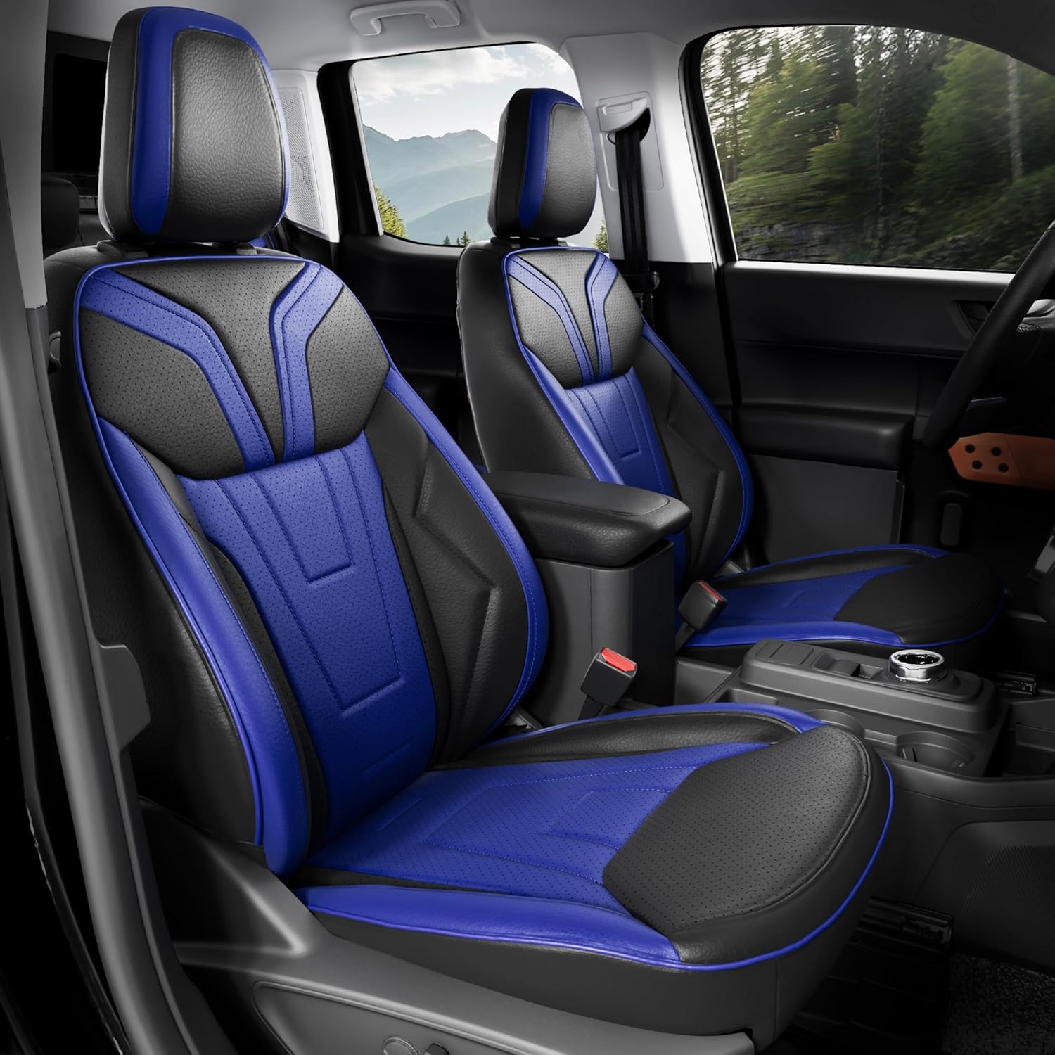 Custom Fit Luxury Leather Seat Covers for Ford Maverick 2022-2025