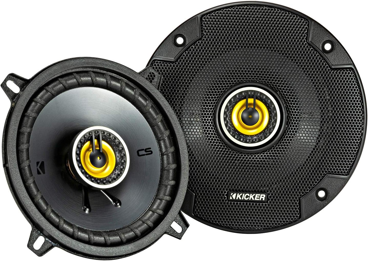KICKER 46CSC54 CS-Series 5.25-Inch Coaxial Speakers for Cars