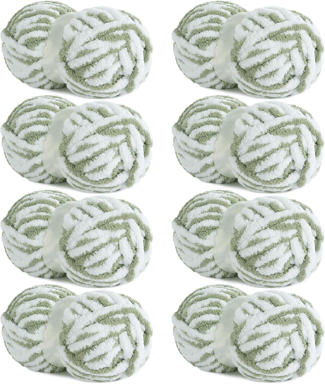 Bulky Fluffy Chunky Chenille Yarn for Cozy Knitting Projects