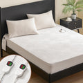 Heated Mattress Pad King Size - Dual Zone 10-Setting Heated Pad