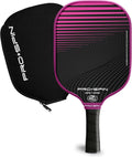 PRO SPIN Pickleball Paddles Set of 2 - Graphite Carbon Lightweight