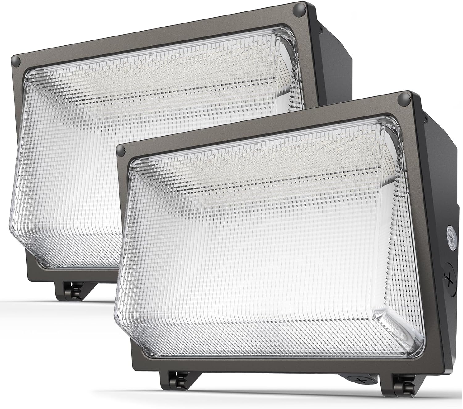 LED Wall Pack 120W: Bright Glass Lens Outdoor Lighting Solution