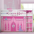 Disney Princess Loft Bed Tent Curtain Set for Low Twin - Play Space