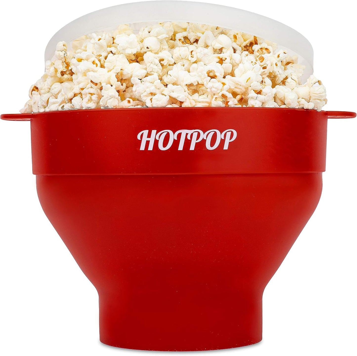 HOTPOP Silicone Popcorn Maker - Easy Clean, Family Movie Nights! 