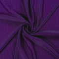 Sheer Chiffon Wedding Drapery 60in x 10yd - Cadbury Purple