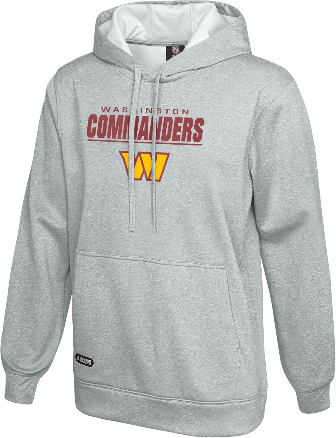 Outerstuff NFL Men's Stated Pullover Fleece Hoodie for Comfort