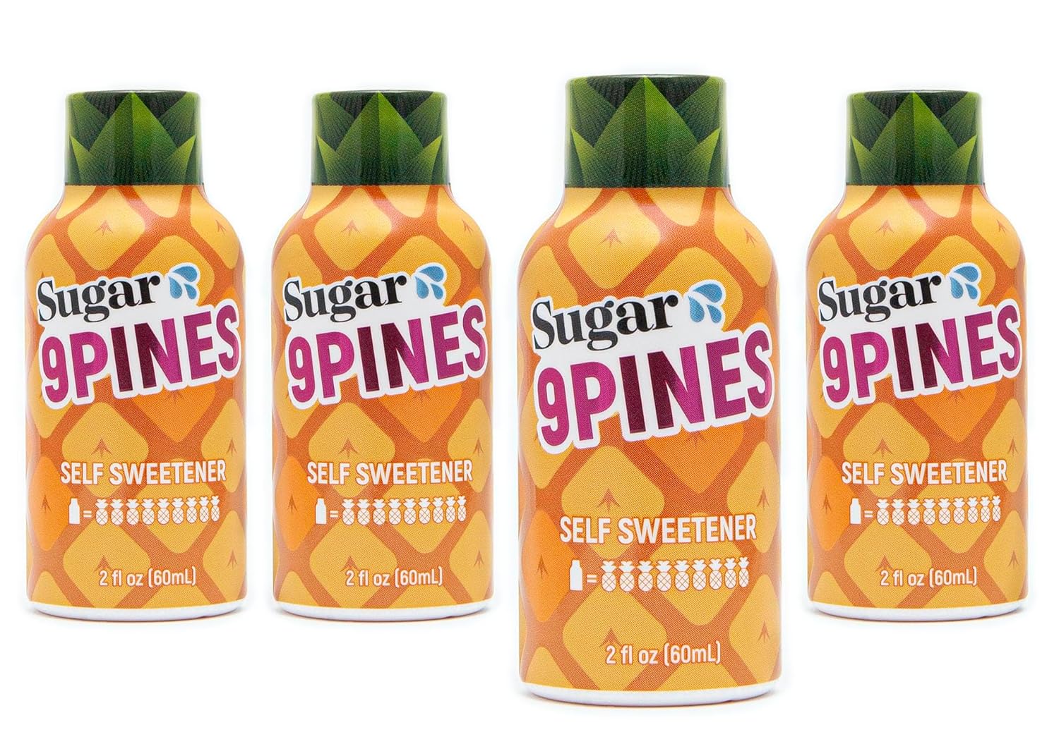 Sugar Splash Pineapple Shot Mixer - Taste Sweeter with 9Pines