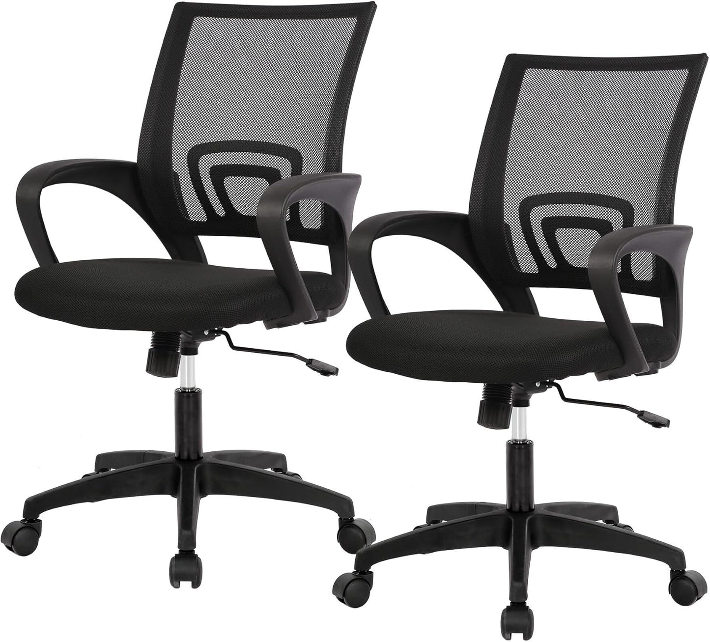 Ergonomic Office Chair with Breathable Backrest for Comfort