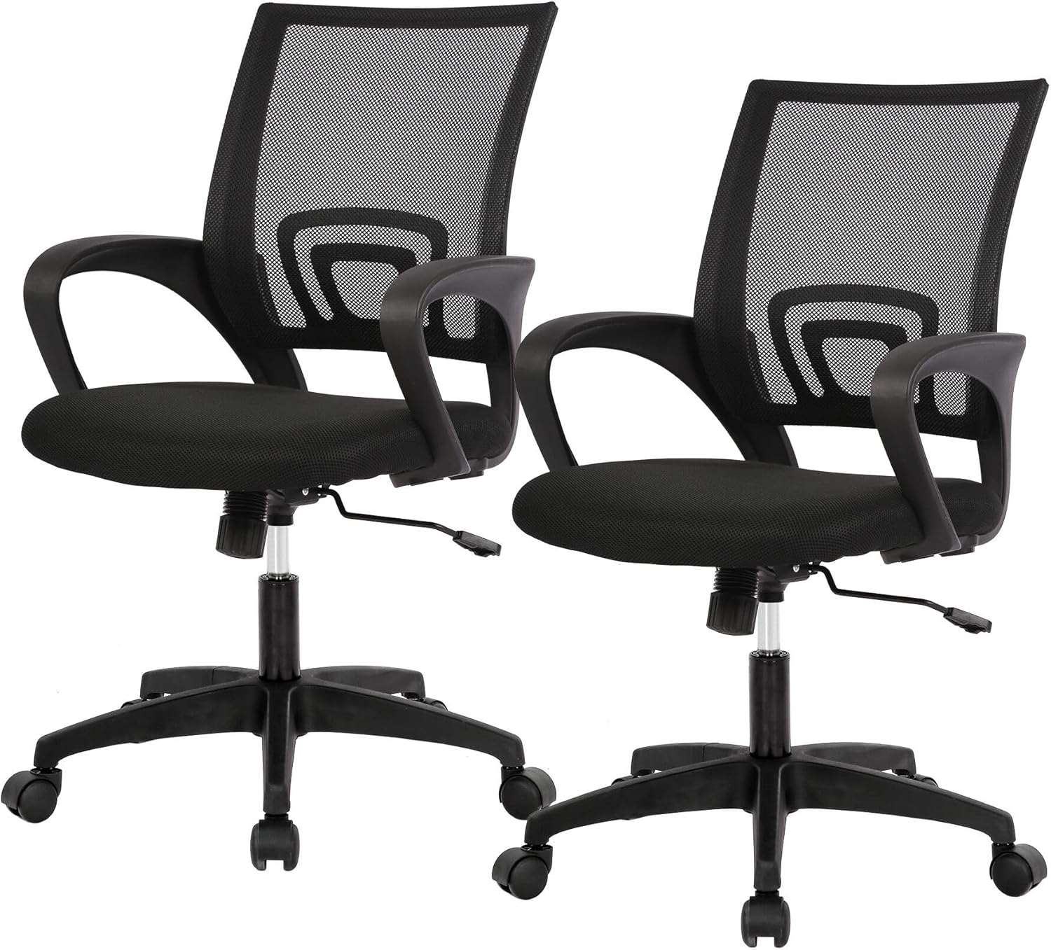 Ergonomic Office Chair with Breathable Backrest for Comfort