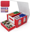 Commander Deck Box for MTG/EDH Fits 400+ Double-Sleeved Cards