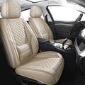 Car Seat Covers Full Set - Waterproof Leatherette Fit for Most Cars