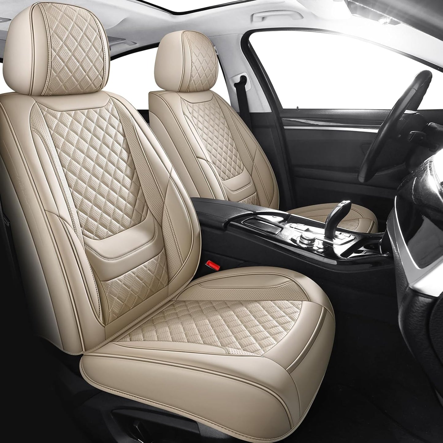 Chezope Automotive Car Seat Covers Full Set for Most Vehicles