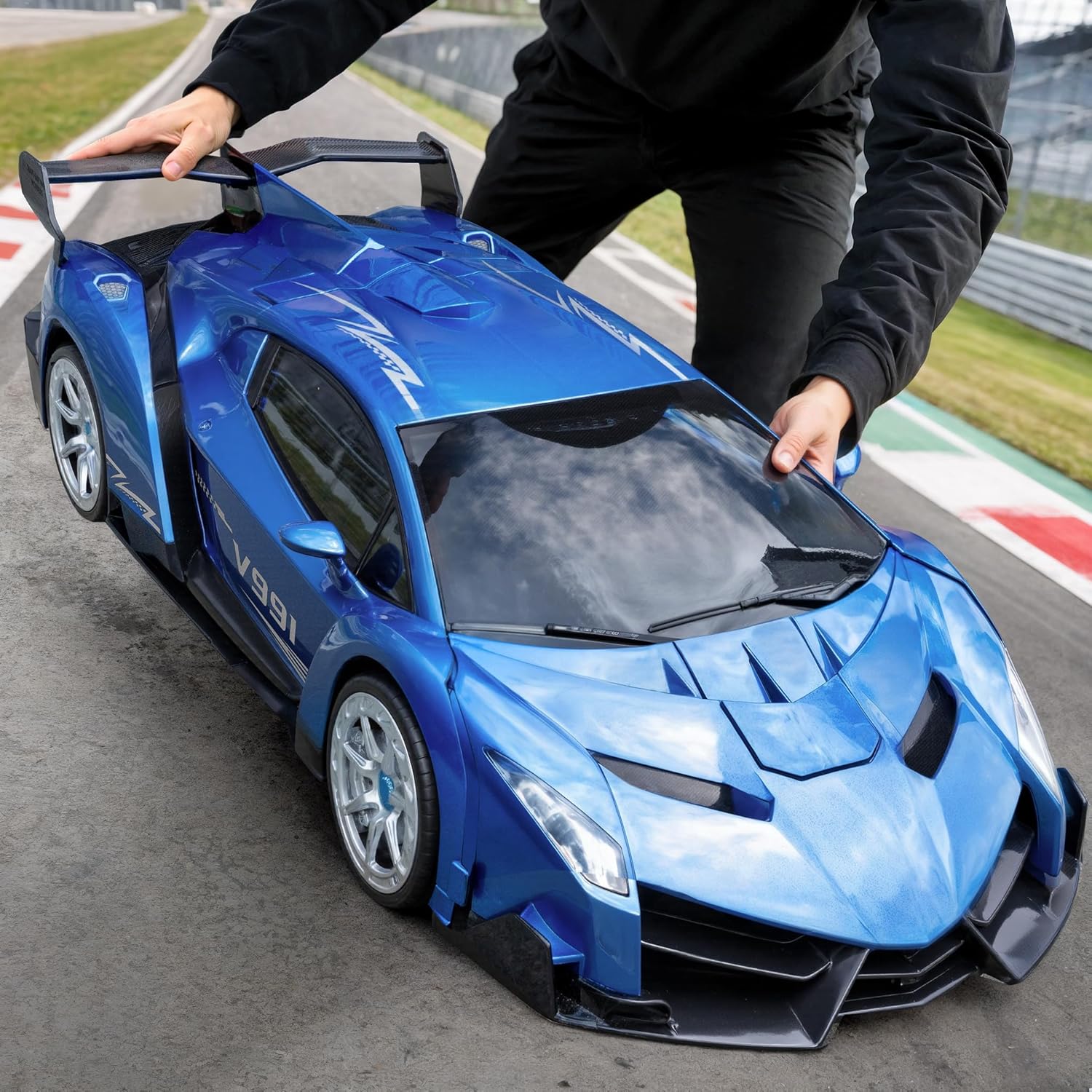 V991 Transform Remote Control Car for Kids - 70 Min Playtime