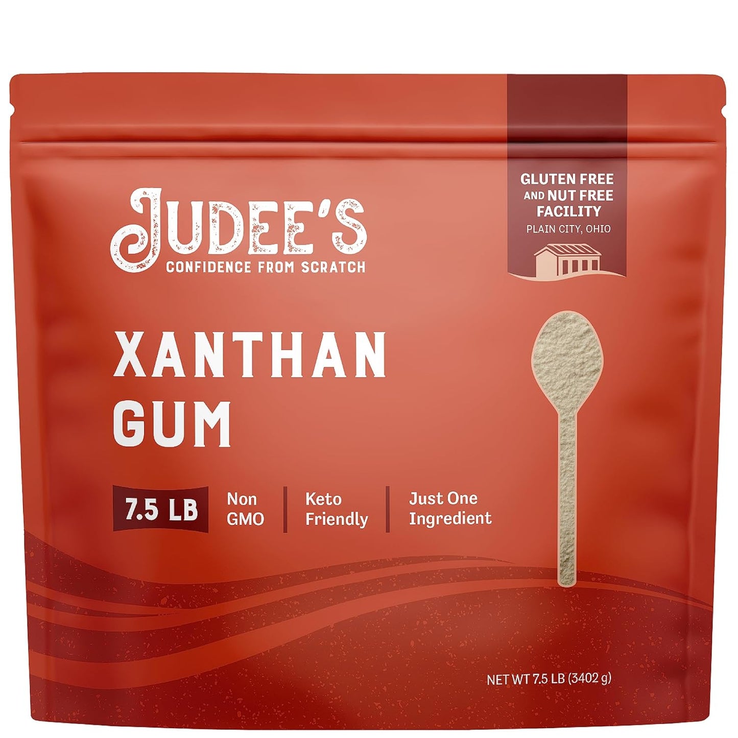 Judee's Gluten Free Xanthan Gum Powder for Baking & Sauces