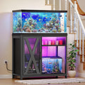 YITAHOME Fish Tank Stand with LED Light for 40-50 Gallon Tanks