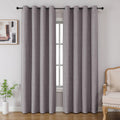 CUCRAF 100% Blackout Curtains for Total Room Darkening