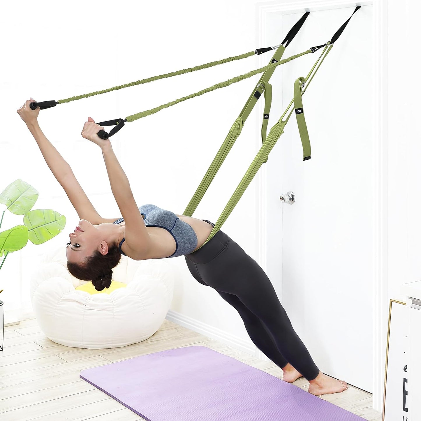 SKYPHAROS Yoga Stretch Strap - Flexibility Master!