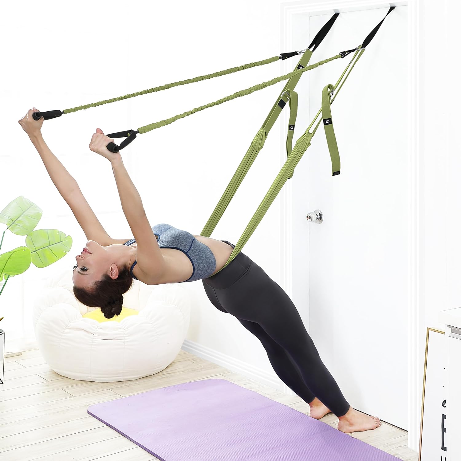 SKYPHAROS Yoga Stretch Strap - Flexibility Master!