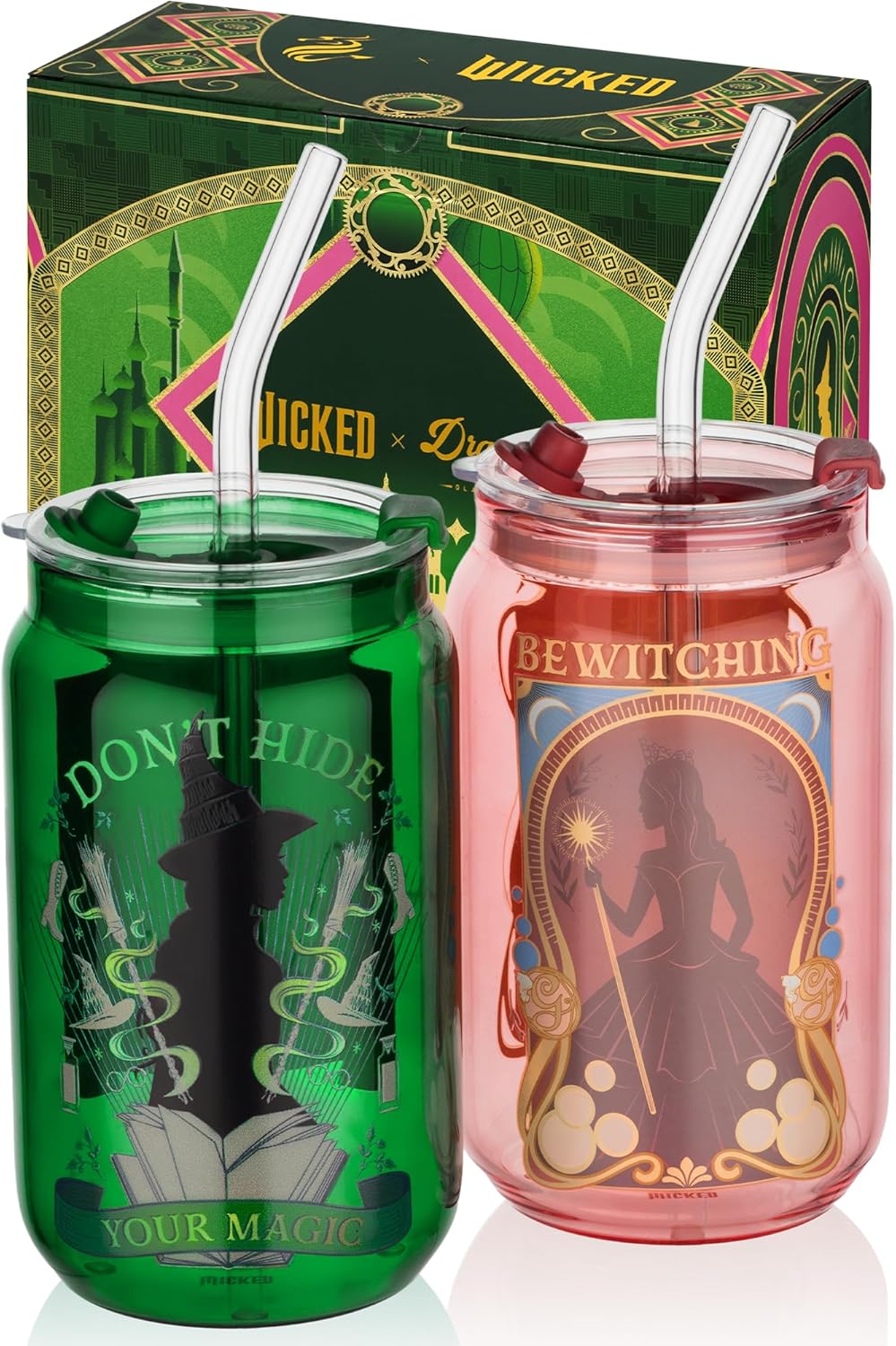 Dragon Glassware Wicked 16 oz Drinking Glasses Set of 2 Review