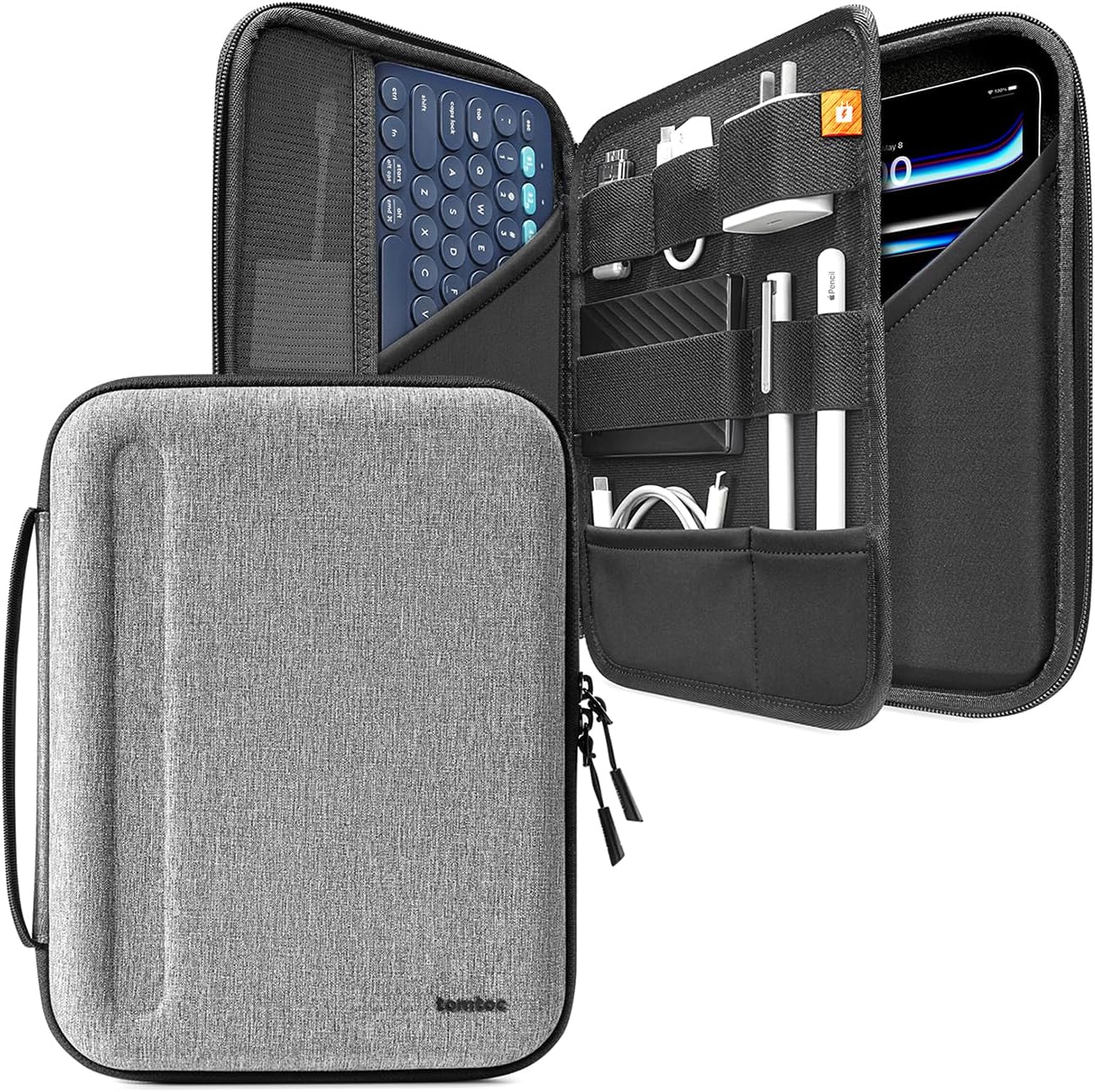 tomtoc Portfolio Case for 11 Inch iPad Pro M5/M4 & Air M2 2024