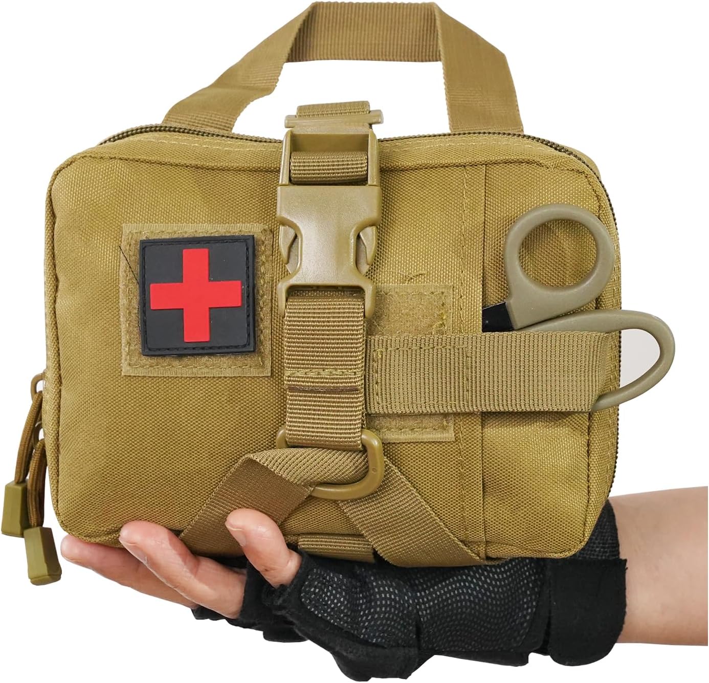 Compact EMT Trauma Kit w/ Tourniquet - Essential for Any Adventure!