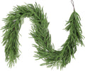 Christmas Garland 9FT Real Touch Norfolk Pine - Full, Shapeable Decor