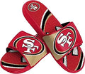 foco Men's NFL Team Logo Athletic Gel Sandal Slides - Padded