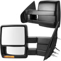AUTOSAVER88 Towing Mirrors Compatible with 07-14 Ford F150 - Extended