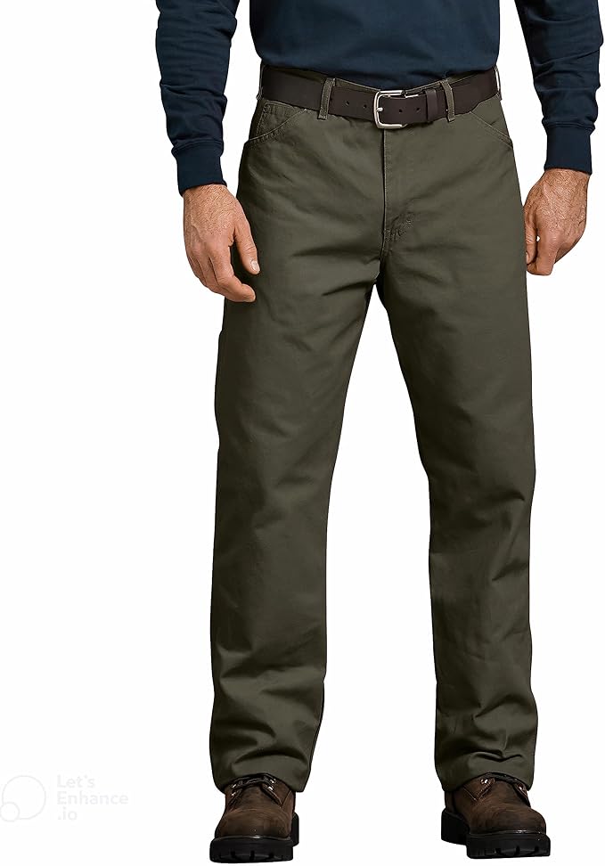 Dickies Men's Relaxed Fit Straight-Leg Duck Carpenter Jean Review