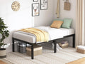 Twin Bed Frame 18 in Sturdy Platform Bed Frame Twin Size - Quiet, No