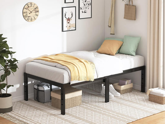 Twin Bed Frame - Heavy Duty Metal Platform Bed Frame for Comfort