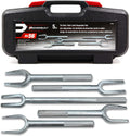 Powerbuilt Tie Rod and Ball Joint Separator Kit - Durable 5 Pc Tool