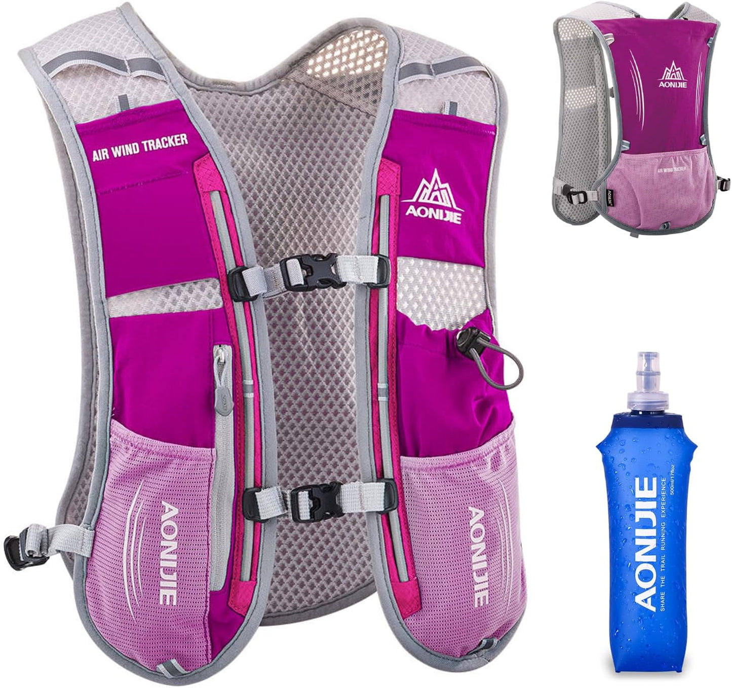 TRIWONDER Hydration Running Vest Backpack for Outdoor Activities