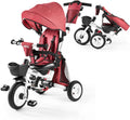 JMMD 8 in 1 Tricycle Stroller with Push Handle - Versatile Ride for 18