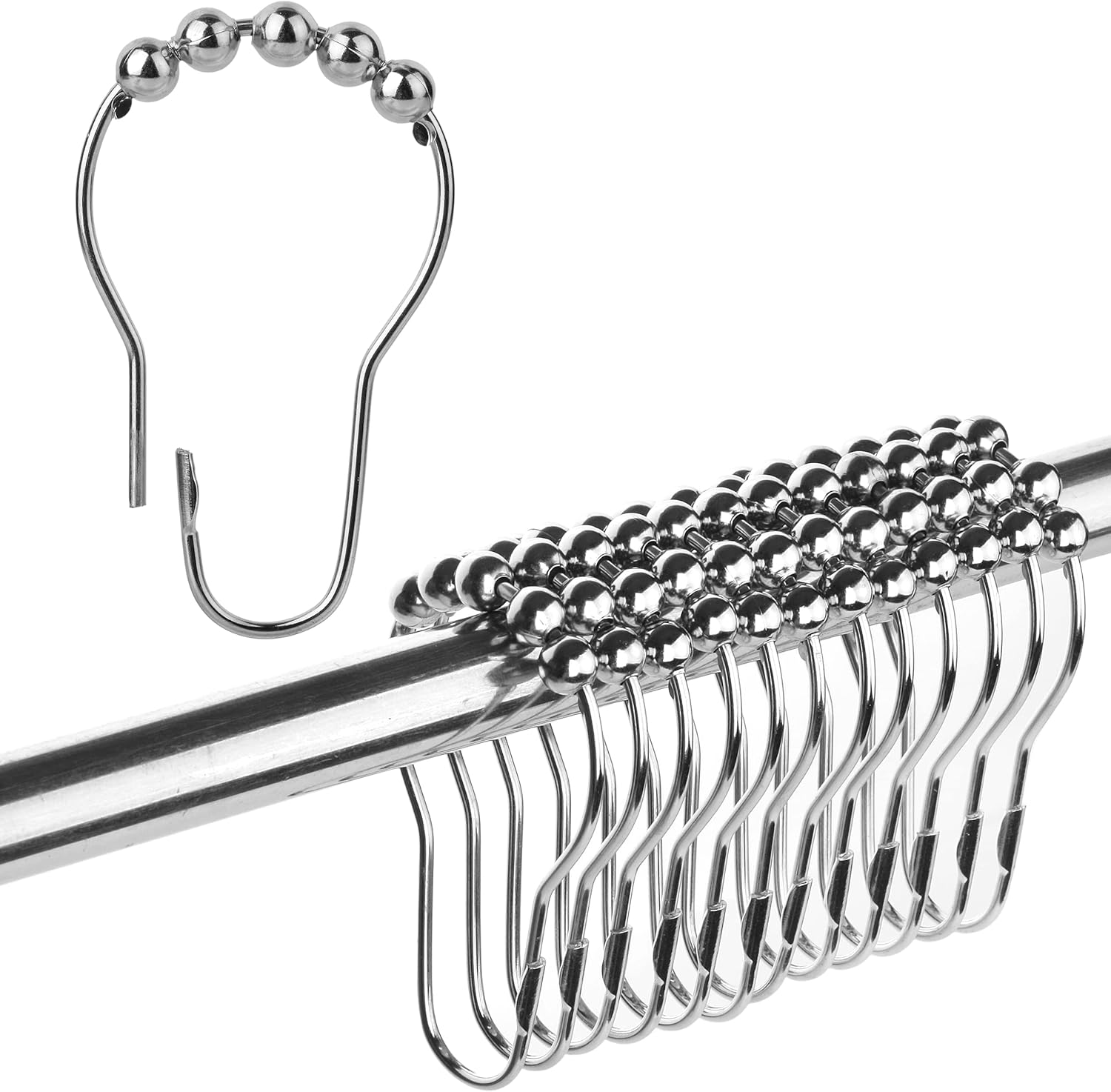 Slick Solutions Rust-Proof Shower Rings