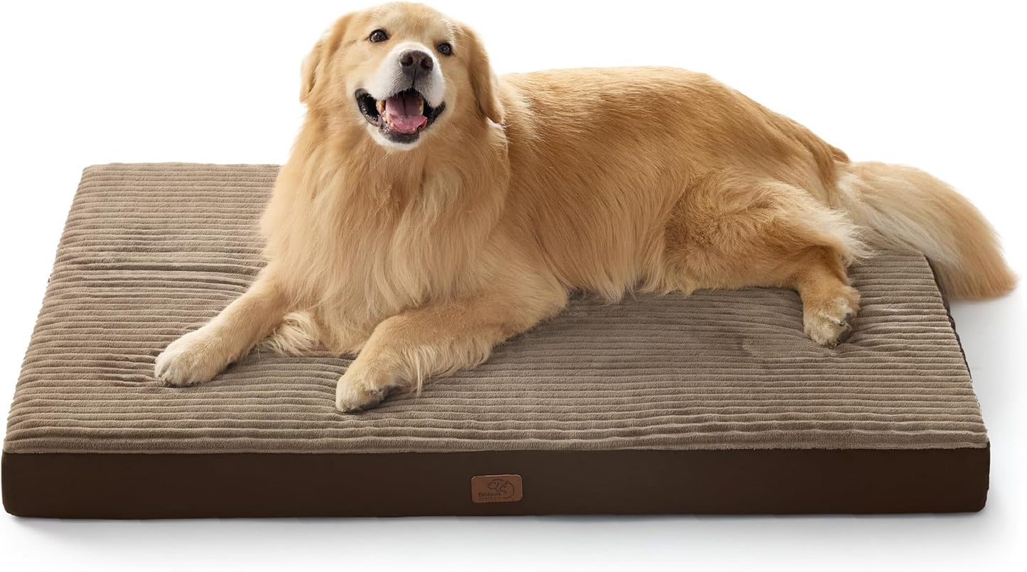 Bedsure XXL Dog Bed for Crate - Orthopedic Pet Bed for Comfort