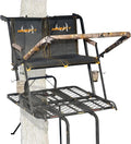 MUDDY Nexus XTL 2-Person Ladder Tree Stand, 20 ft - Heavy-Duty Comfort