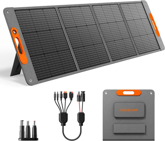200W Portable Solar Panel Charger for Outdoor Camping Needs