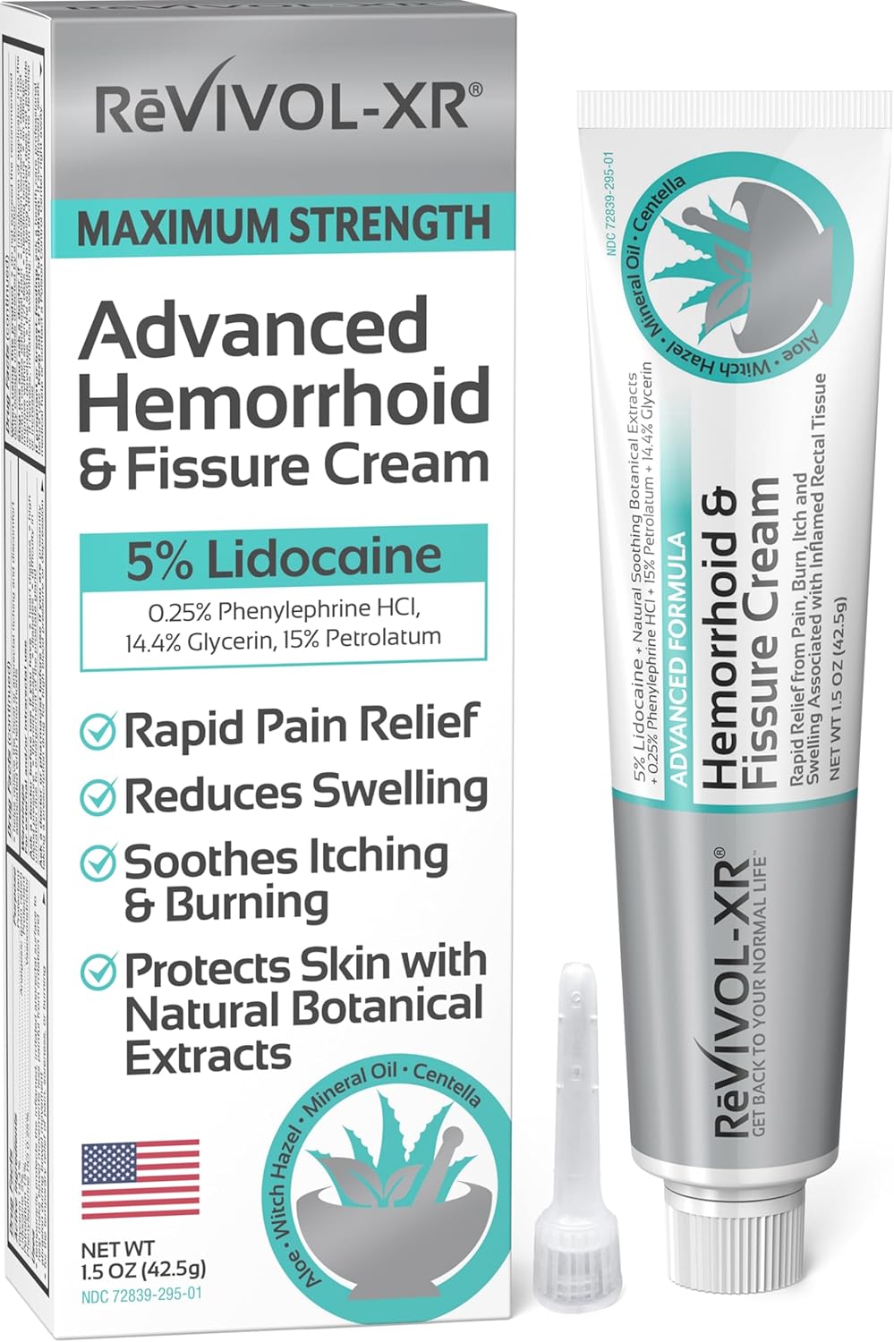 Advanced Hemorrhoid Treatment with 5% Lidocaine for Fast Relief